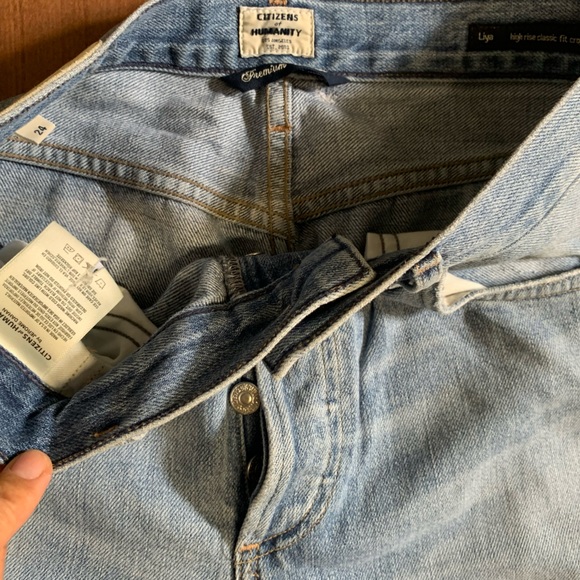 Citizens of Humanity High Waisted Liya Jeans 24 - Picture 8 of 8